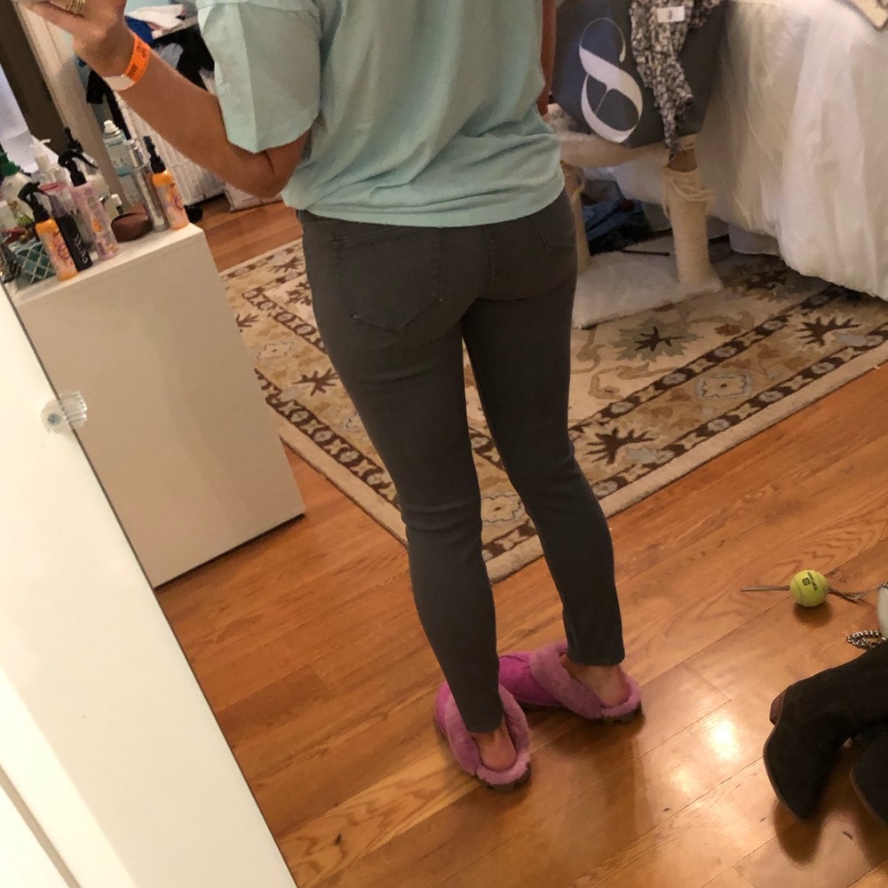 JCrew Grey toothpick jeans - Picture 2 of 2